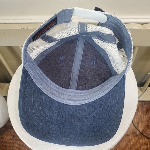 Hornady Blue & White Established Mesh Cap - Picture 8 of 9